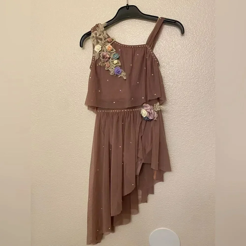 A Wish Come True Dusty lavender Dance costume dress 21788 SLIDE AWAY IMC child